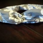 Floral Print Wire Lined "Rootwrap