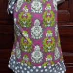 Pink/Green/Poke-a-dot Pillowcase Dress