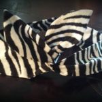 Zebra print Wire lined "Rootwrap"