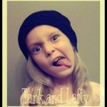 Black Stretch Slouch Beanie - Image 3