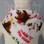 Turkey Day Bandana Drool Bib - Image 2