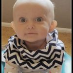 Blue Chevron Infinity Bib - Image 2